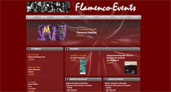 Desktop Screenshot of flamenco-events.com